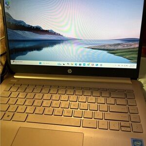 HP Rose Gold Laptop
